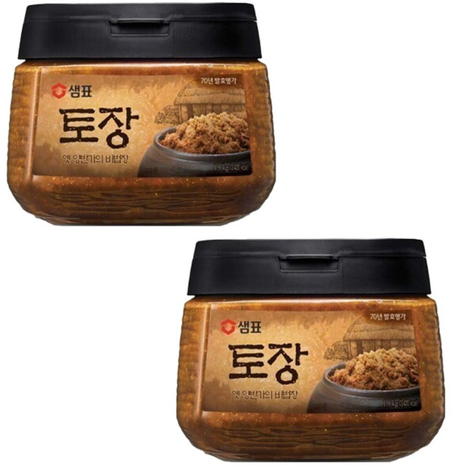 샘표 토장 1.9 kg 2개 된장, 1.9kg