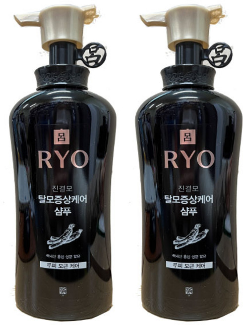 려 진결모 탈모증상케어샴푸 490ml 탈모샴푸, 2개