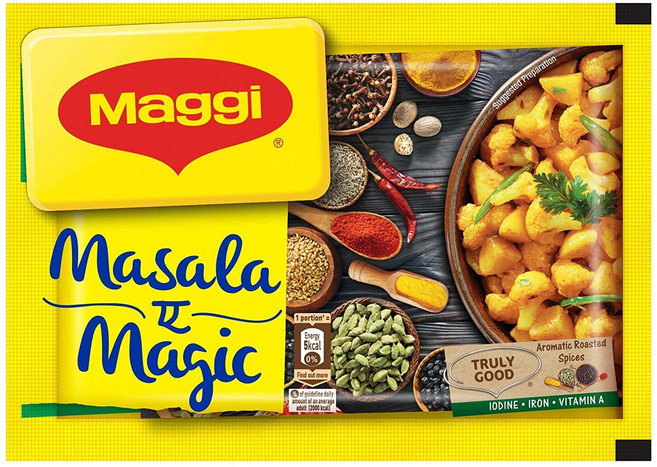 매기 마살라 어 매직 6그램 (40개 팩) Maggi Masala A Magic 6Gm (Pack Of 40), 0.21 Ounce (Pack of 40)