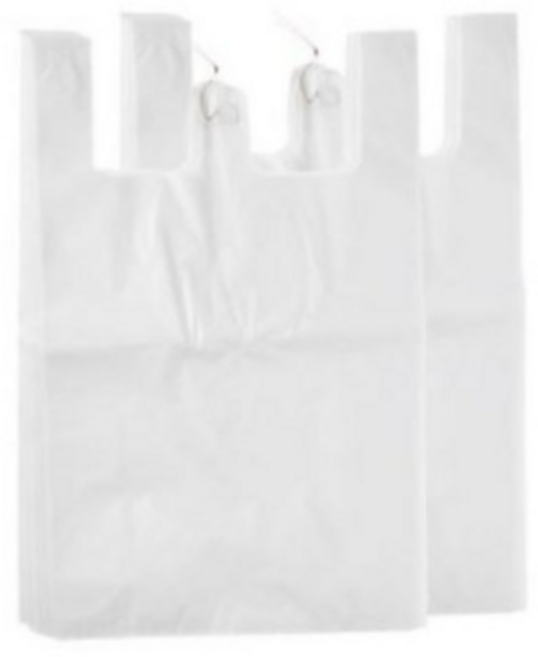 오비닐닷컴 A급 무지 44호 비닐봉지 백유백 32 x 52 cm 70p, 10L, 2개