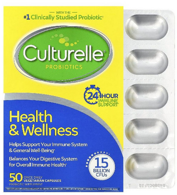 컬처렐 어린이 유산균 150억 CFU Health Wellness 베지캡슐 50정, 1개