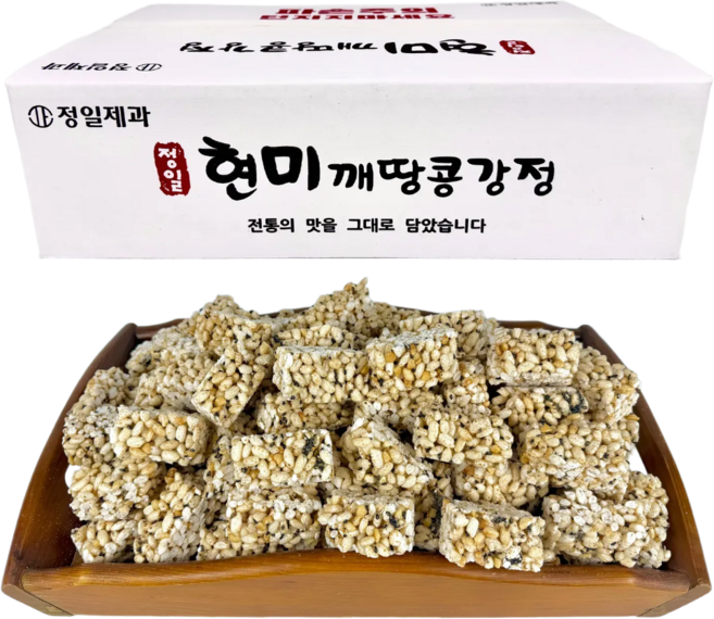 정일제과 현미 깨 땅콩 강정, 1개, 800g