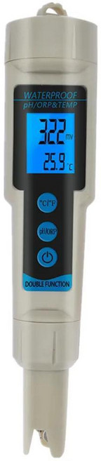 염도계 디지털 염도측정기 염분 나트륨 측정 가정용 ORP 3 인 1 트라이미터 수질 모니터 pH 온도 테스터 백라이트 포함 멀티 파라미터 40% 051EA 7, 1개