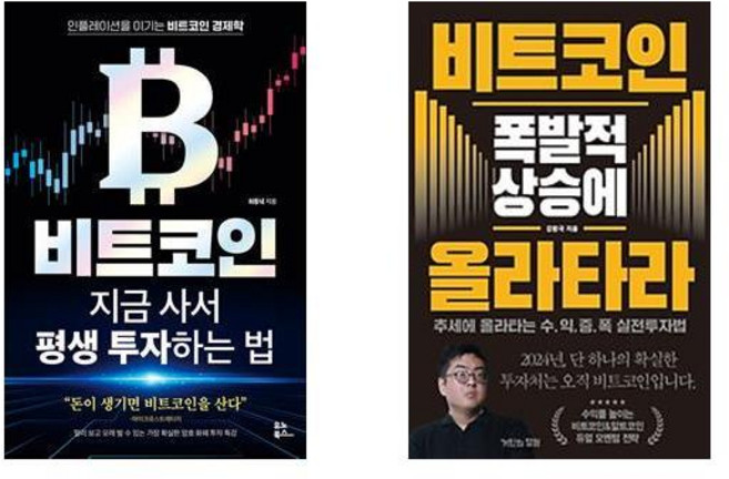 (최동녘/강환국) 비트코인 지금 사서 평생 투자하는 법 + 비트코인 폭발적 상승에 올라타라 (전2권)