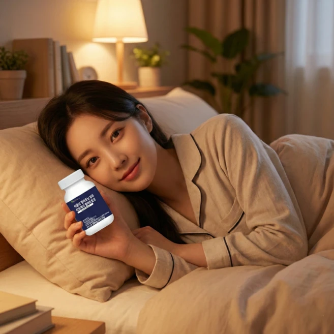 뉴트리안 식물성멜라토닌 타트체리 식약청인증 HACCP 트립토판 고함량 영양소 600mg, 1개, 60정 - 쿠팡