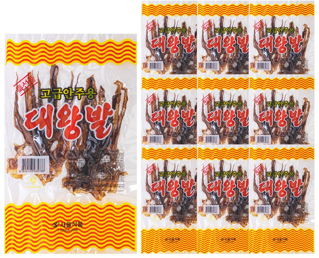 [푸드원스토어] 서울식품 대왕발 35g, 10개