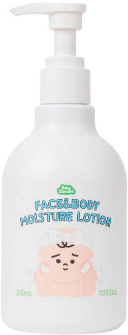 베이비스탠다드 페이스 앤 바디 모이스처 아기 올인원 로션 무향 유아 보습, 1개, 330ml