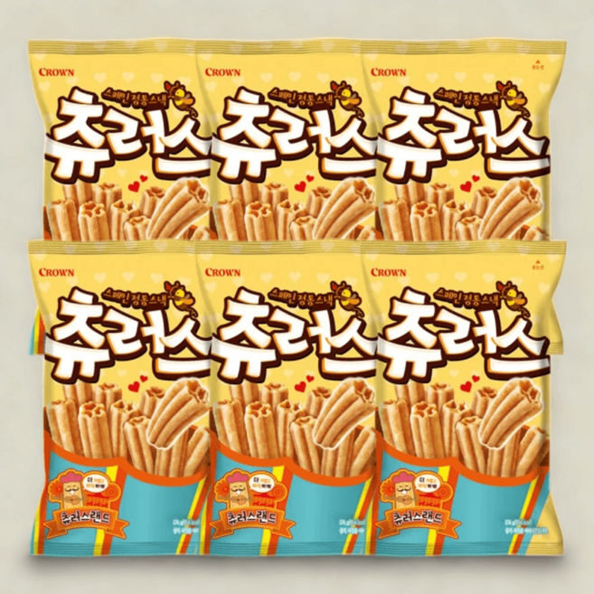 츄러스 추러스 174g 6개 극장과자