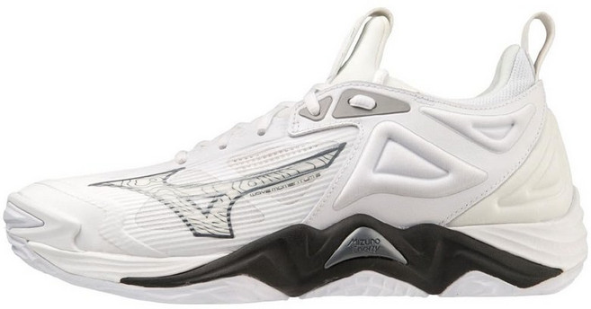 [MIZUNO] 배구화 웨이브 모멘텀 3 V1GA2312 인도어 신발 30.5cm, 블랙, 1개