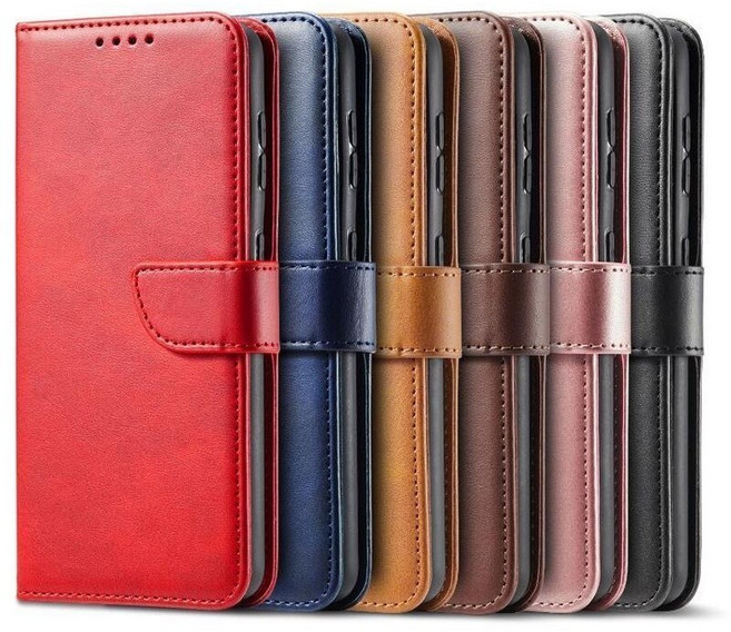 【經典小牛紋】適用 SAMSUNG Galaxy 支架 磁扣 皮套 防摔 保護套 手機套 殼 TPU 軟殼