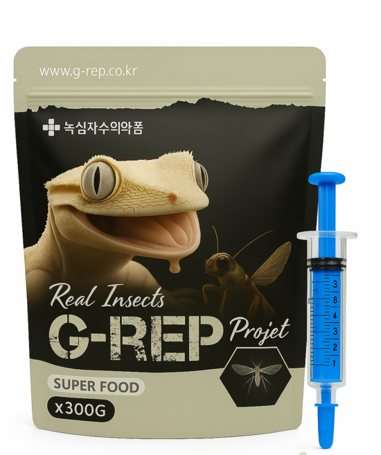 녹십자 인섹트 슈퍼푸드 곤충맛 컬러주사기 증정, 51g, 1개