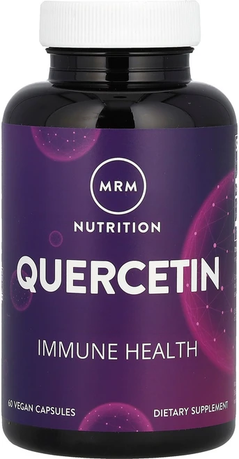 MRM Nutrition 퀘르세틴 비건 캡슐 60정(캡슐 1정당 500mg) Nutrition (MRM 뉴트리션), MRM NutritiON 온, 퀘르세틴, 비건 캡슐 6, 1개 - 쿠팡