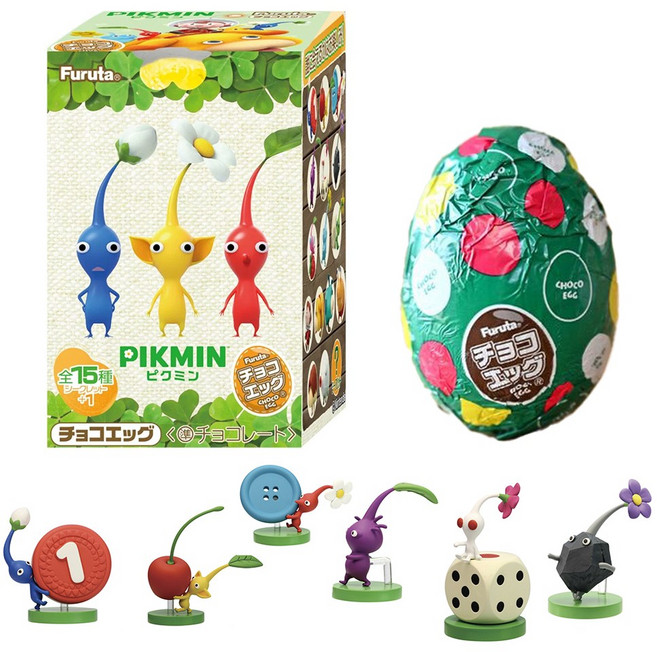 피크민 초코에그 랜덤 피규어, 10개, 20g