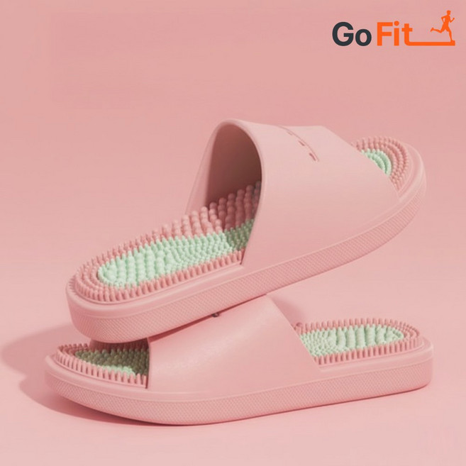 고핏 발바닥 마사지 아치 다이어트 지압 슬리퍼