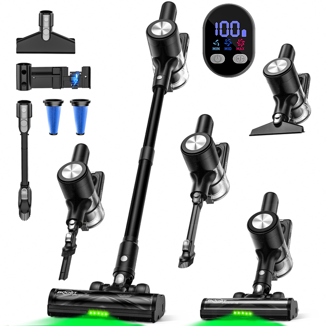 H28B 2026 무선 진공청소기, H28, Black