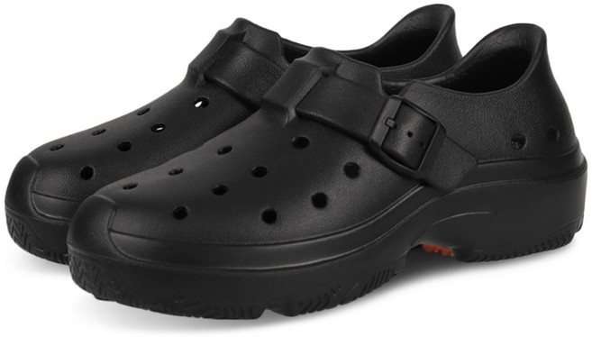 발캉스 무중력 쿠션 키높이 힐링 족저근막 기능성 버클 워킹화 실내화