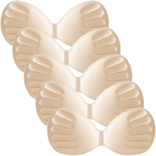 아이엠속옷 얇은 일체형 브라패드 5P