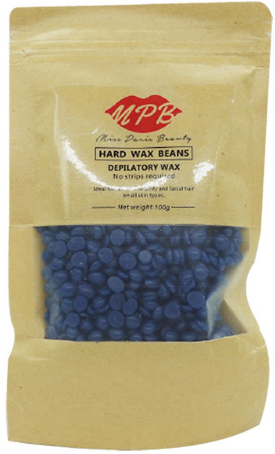 MPB巴黎小姐 熱蠟除毛蠟豆補充包 硬蠟蜜蠟 私密處全身適用 100g, 1個