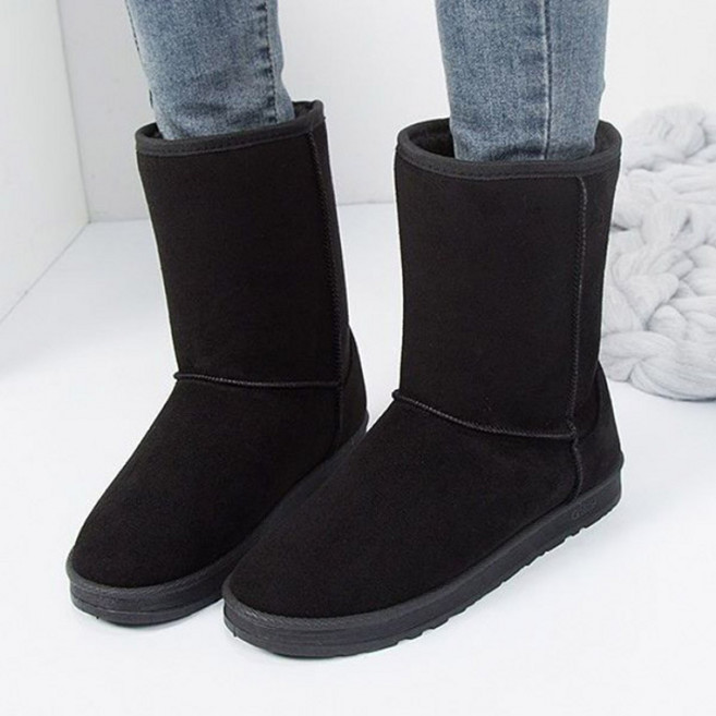 사일런트힐 여성 털부츠 겨울 기모 방한부츠 미들 부츠 여성털부츠