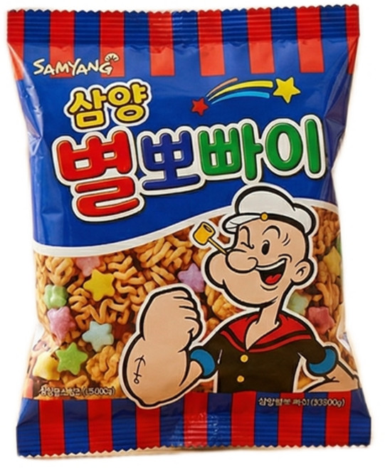 별뽀빠이, 12개, 72g
