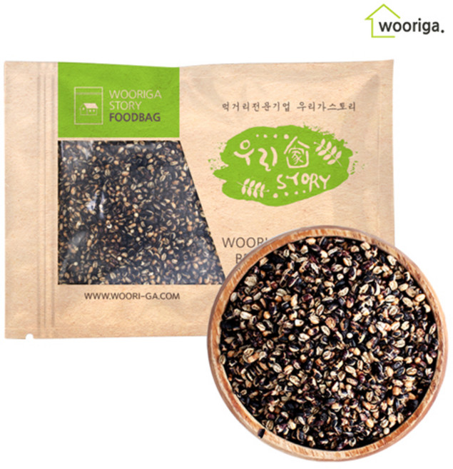국산 볶은 검정쌀 흑미, 1개, 500g