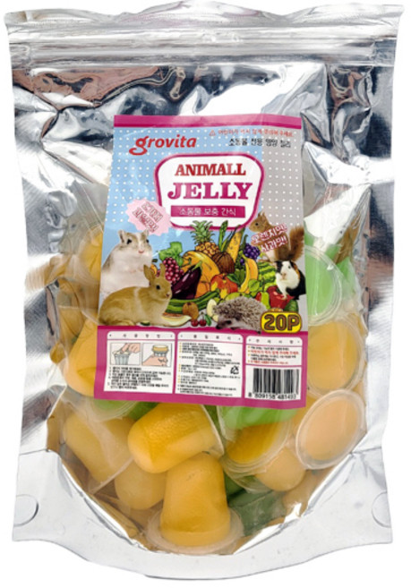 소동물 영양 비타민 젤리 20개입, 1개, 16g