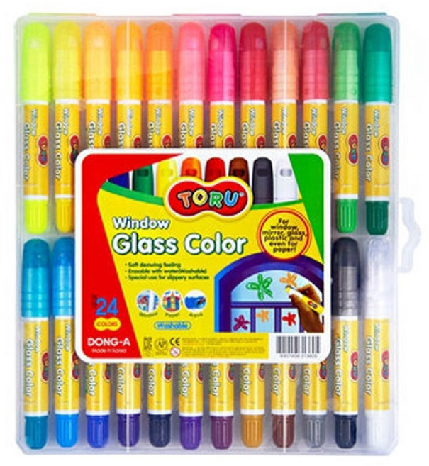 글라스칼라 24색 동아, 단품