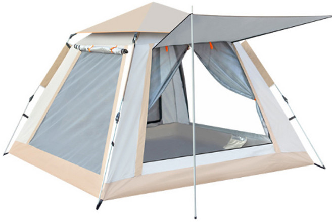 캠핑 그늘막 4인용 자동 텐트 오픈형 캠핑 글램핑, 상세페이지 참조, 빅사각 원터치텐트240