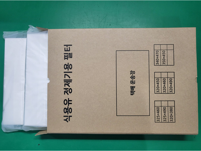 [로켓] 정제기필터 320 x 450 정제필터 100매 엘앤피 에코시스템 매직, 1개