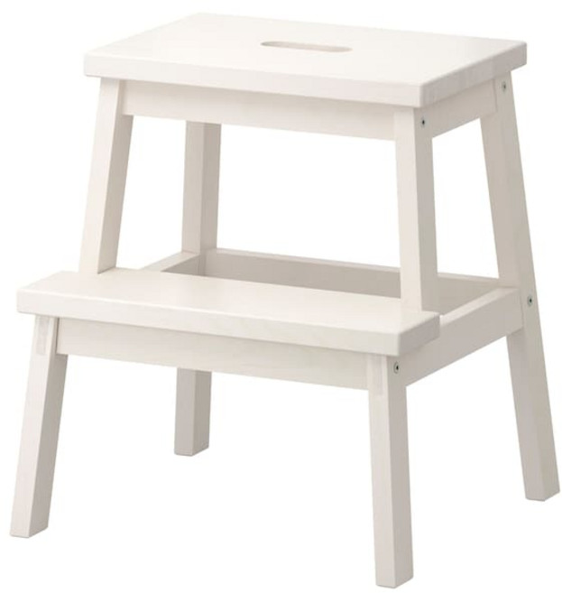 이케아 BEKVAM 스텝스툴, 단품화이트, 화이트