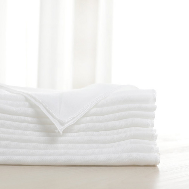 디어템 순면 가제 손수건 10p 세트