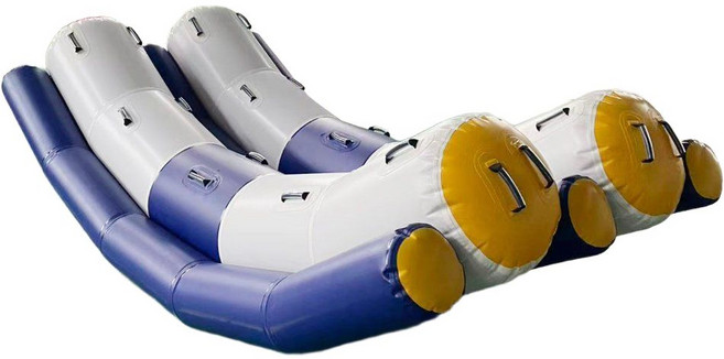 튜브시소 물놀이 에어시소 워터파크 수영장 풀빌라 에어바운스 워터바운스, 짙은 파란색  2.5m