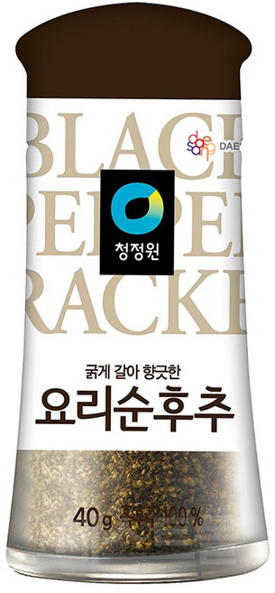 청정원 요리순후추, 40g, 1개