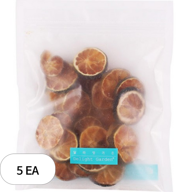 딜라잇가든 예뻐지는 워터 청귤, 5개, 50g