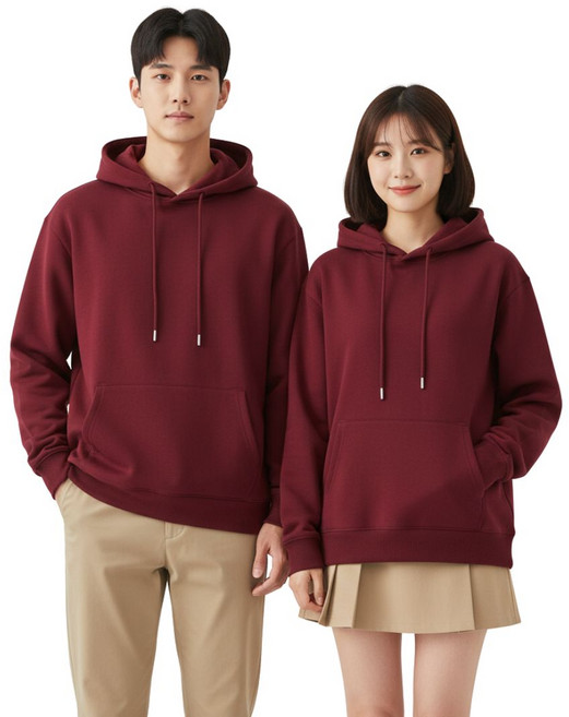 Kyails 커플 후드티 티셔츠 여성 남자 무지 맨투맨