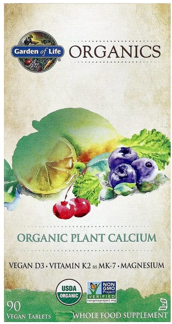 가든오브라이프 마이카인드 식물성 칼슘 베지 90정, 1개 - 쿠팡