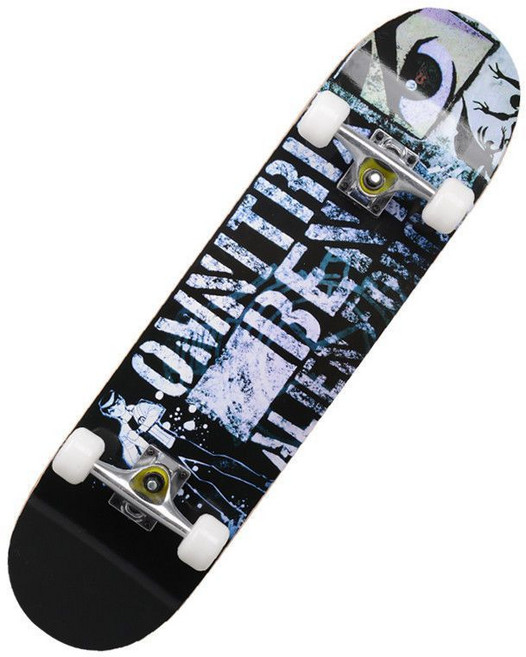 專業成人兒童幼童滑板 四輪楓木板 初學者造型雙翹板, 街頭男孩（專業級高彈輪）, 1個