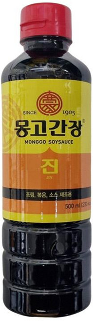 몽고간장 진, 500ml, 1개