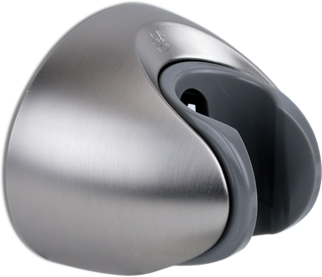 다인이엔지 샤워행거 고정용행가 6단 각도조절 고급형 (무광니켈)