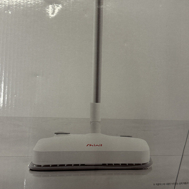 신일 초강력 스팀 물걸레 청소기 고온 살균 방수 IPX4, 클리어화이트, SDC-W7800