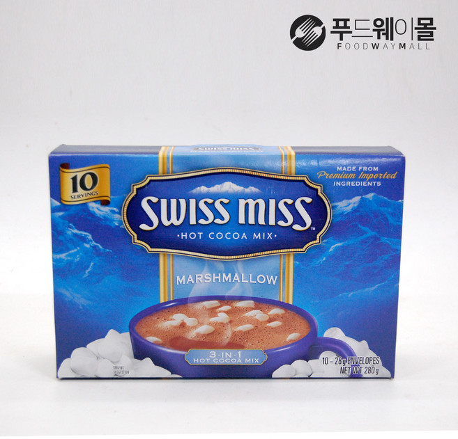 스위스미스 마시멜로 핫코코아 믹스, 28g, 10개입, 1개