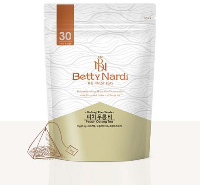 (베티나르디) 피치 우롱차 (삼각티백30티백) 복숭아와 우롱차