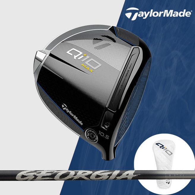 테일러메이드 QI10 MAX LS 드라이버 조지아 그레이 화이트, QI10 MAX 9도, 6S