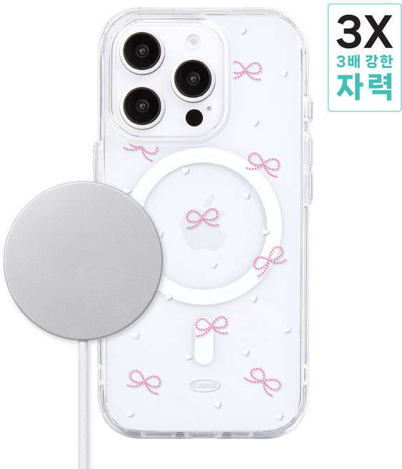 아이폰14프로 전용 강력한 메가 맥세이프 디자인 투명케이스