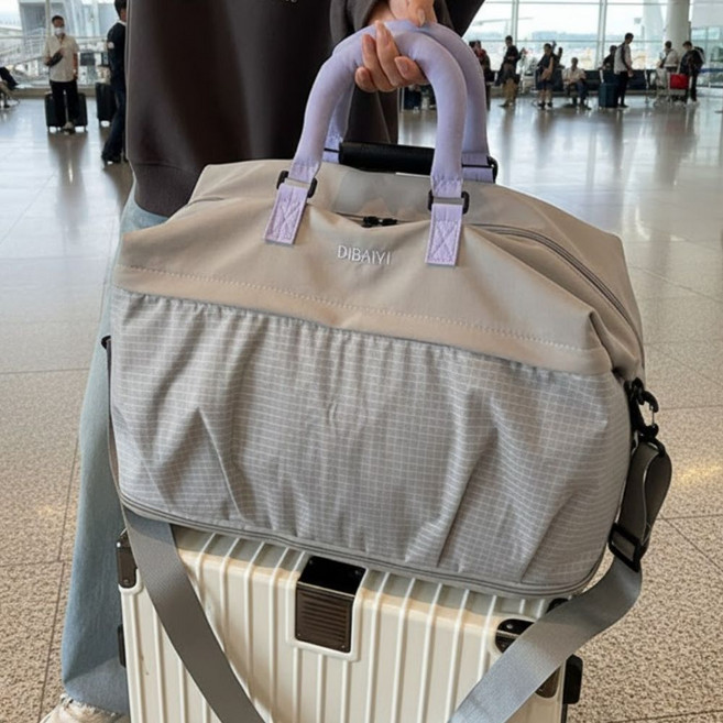 라벨리나 가벼운 대용량 여행용 보스턴백 1박2일 감성 여행가방