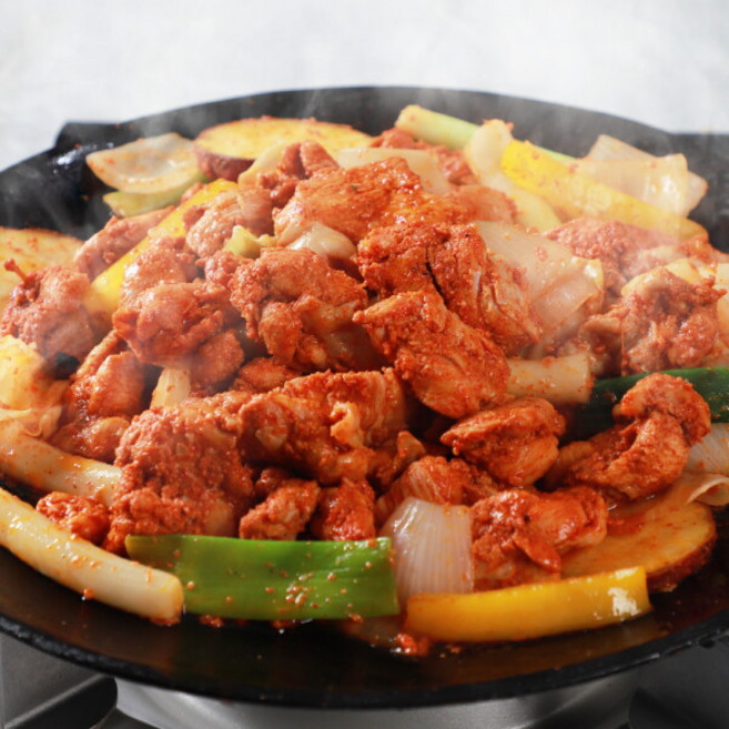 [춘천닭갈비] 국내산 닭으로 만든 순살 500 x 8팩, 500g, 8개