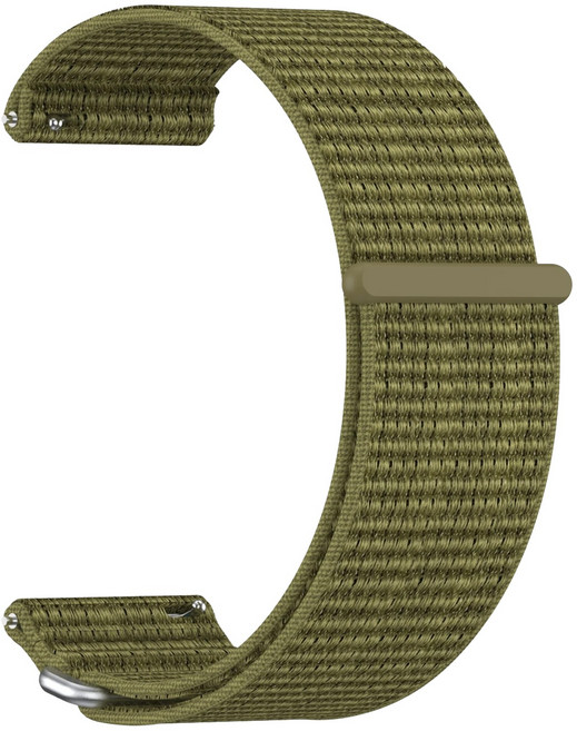 24mm 나일론 루프 밴드 통기성 스포츠 스트랩 Garmin Venu X1 퀵 릴리스 밴드 코로스 노매드 APEX 4 46mm 교체용 워치밴드, 그린