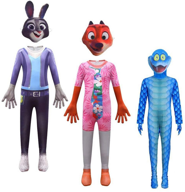 주디 닉 개리 코스튬 코스프레 의상 슈트