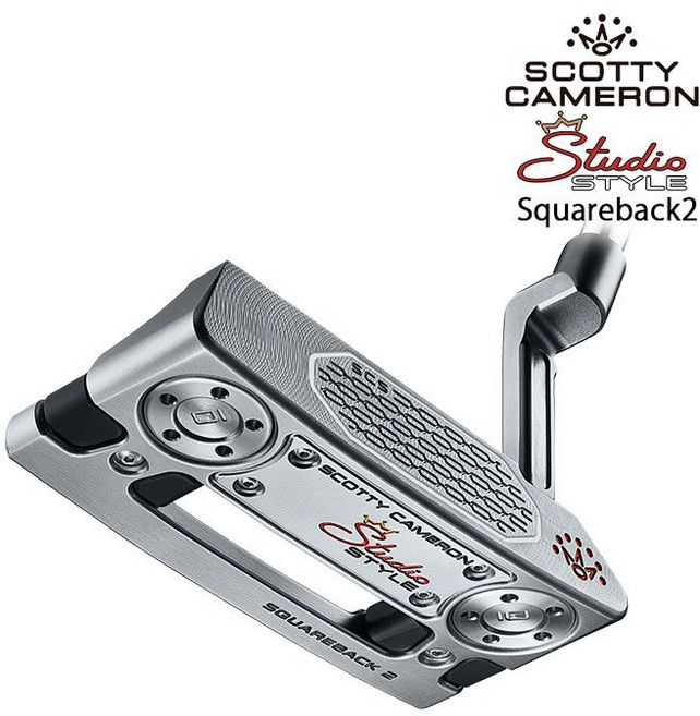 스코티카메론 STUDIO STYLE 스퀘어백2 퍼터 new (일본직배송), 34인치