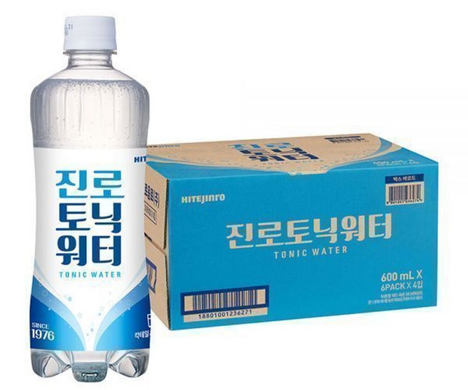 진로 토닉워터 600ml x 24 하이볼 고량주 위스키 믹싱 보드카 탄산음료